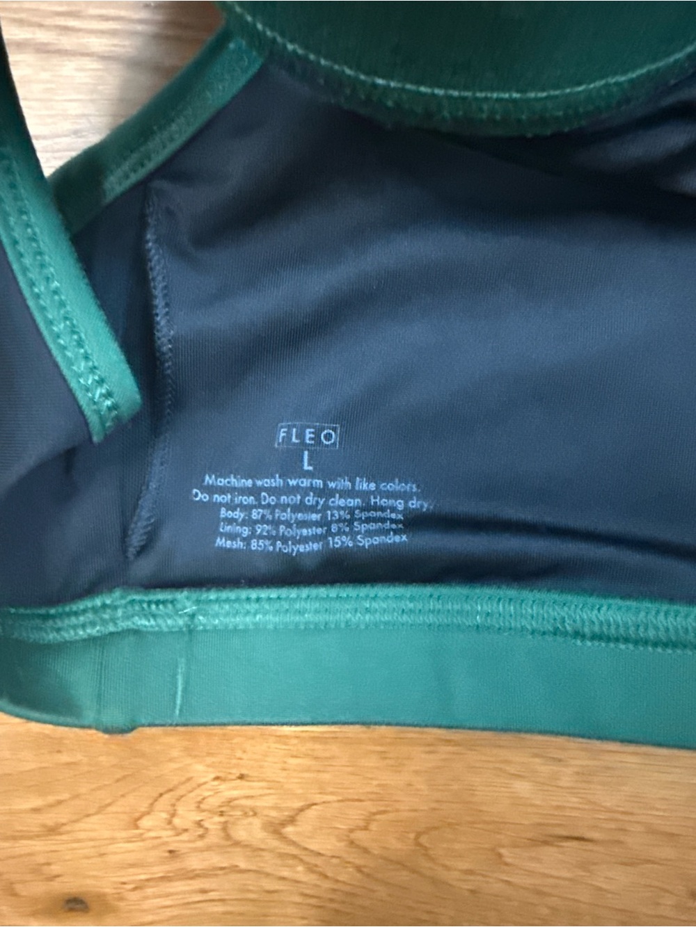 Fleo Racerback Sports Bra - Picture 3 of 3